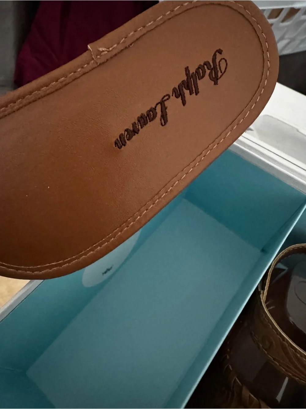 Baby faux Leather Sandals
